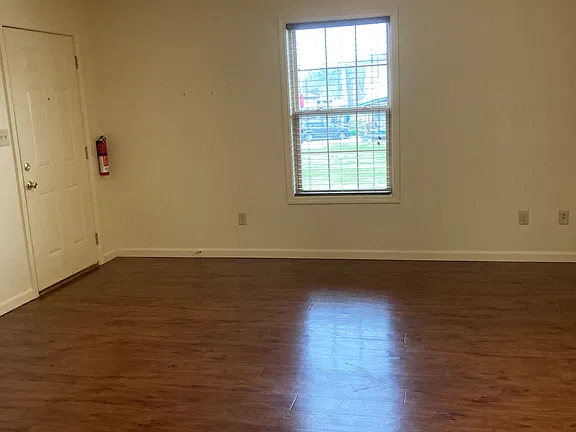 Bright living room with a large window